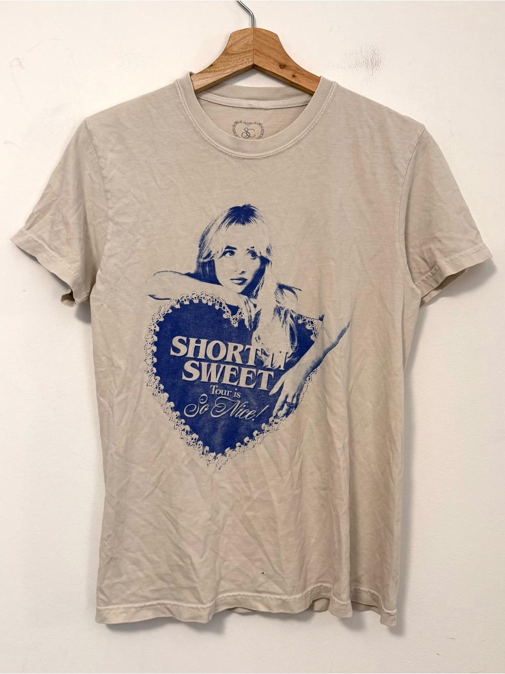 Sabrina Carpenter “Short N’ Sweet” 2025 Tour Dates Graphic Tee
